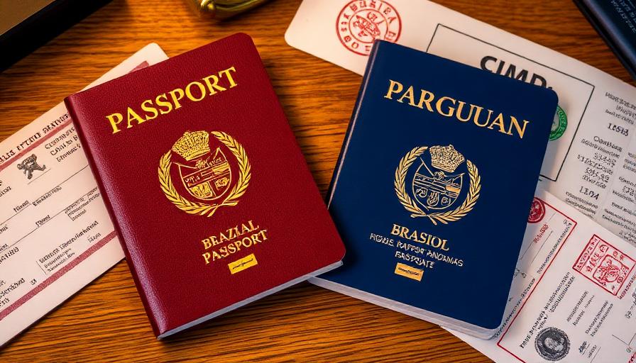 Passaporte paraguaio para brasileiros: Como obter em 2026